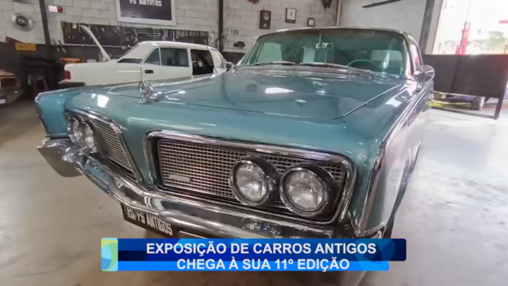 EXPOSIÇÃO DE CARROS ANTIGOS CHEGA À SUA 11º EDIÇÃO