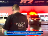 OPERAÇÃO SATURAÇÃO: POLÍCIA CIVIL REFORÇA A SEGURANÇA DURANTE O FIM DE SEMANA