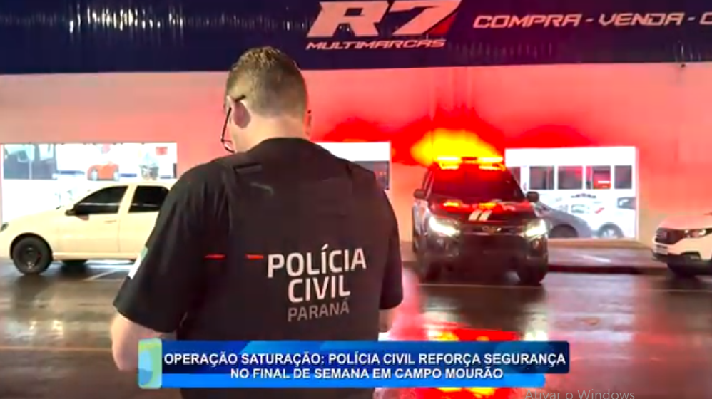 OPERAÇÃO SATURAÇÃO: POLÍCIA CIVIL REFORÇA A SEGURANÇA DURANTE O FIM DE SEMANA