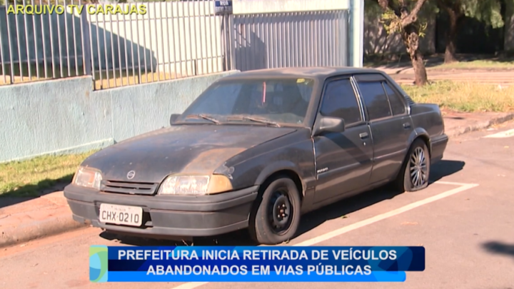 PREFEITURA INICIA RETIRADA DE VEÍCULOS ABANDONADOS EM VIAS PÚBLICAS