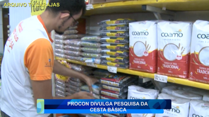 PROCON DIVULGA PESQUISA DA CESTA BÁSICA