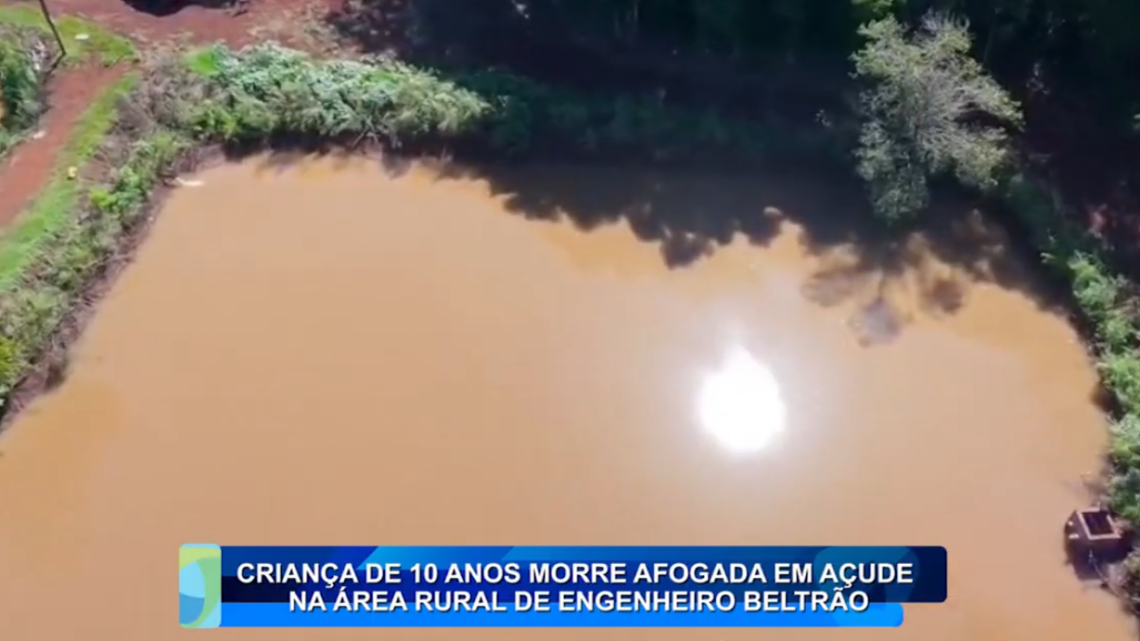 CRIANÇA DE 10 ANOS MORRE AFOGADA EM AÇUDE EM ENGENHEIRO BELTRÃO