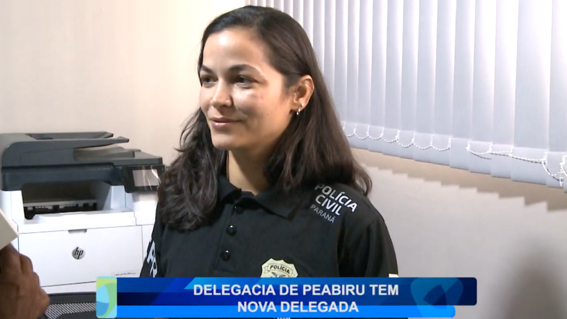 DELEGACIA DE PEABIRU TEM NOVA DELEGADA