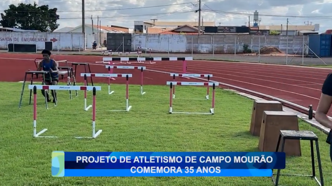 PROJETO DE ATLETISMO DE CAMPO MOURÃO COMEMORA 35 ANOS