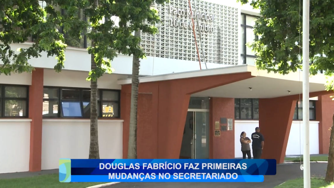DOUGLAS FABRÍCIO FAZ PRIMEIRAS MUDANÇAS NO SECRETARIADO