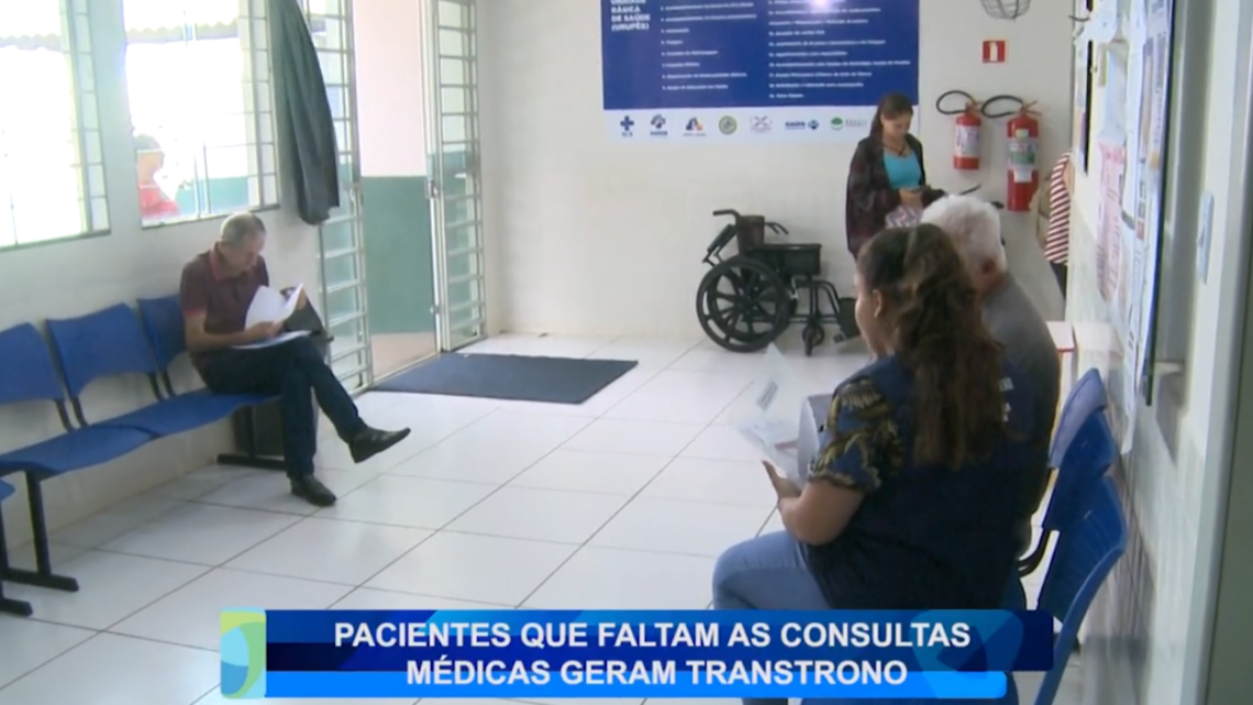 PACIENTES QUE FALTAM AS CONSULTAS MÉDICAS GERAM TRANSTORNO