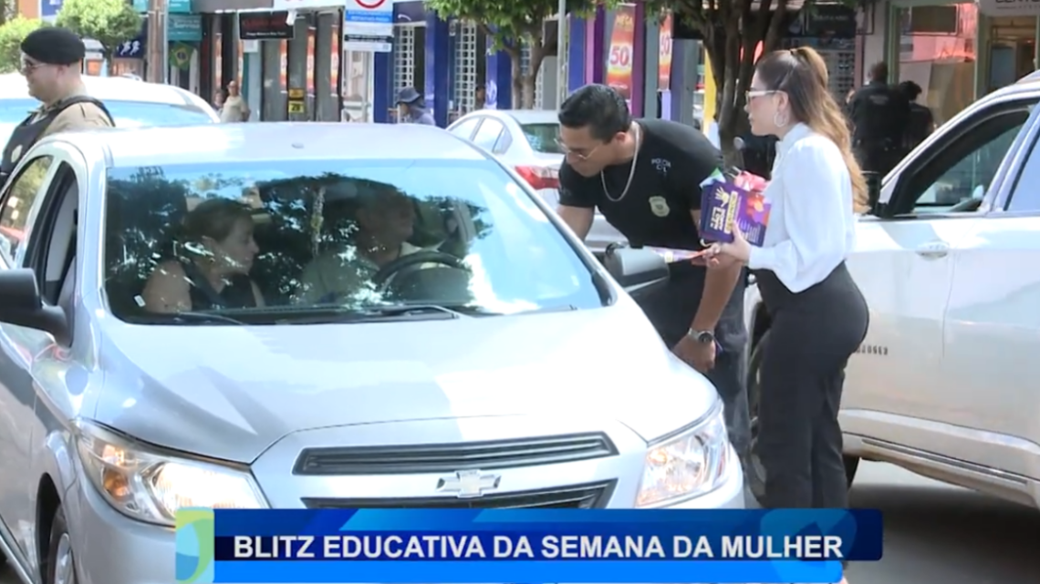 BLITZ EDUCATIVA DA SEMANA DA MULHER