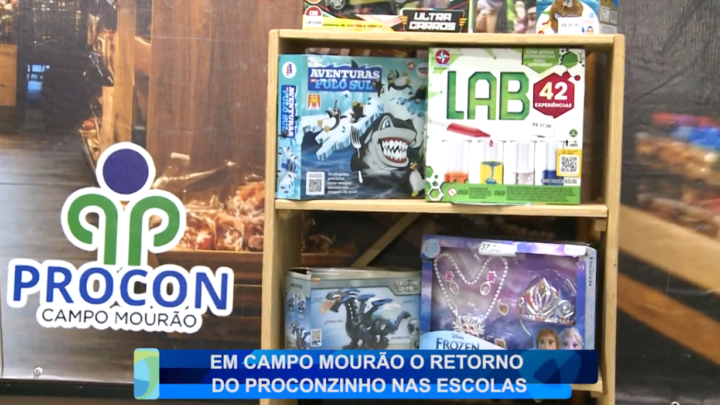 EM CAMPO MOURÃO O RETORNO DO PROCONZINHO NAS ESCOLAS