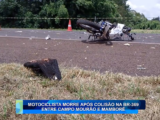 MOTOCICLISTA MORRE APÓS COLISÃO NA BR-369 ENTRE CAMPO MOURÃO E MAMBORÊ