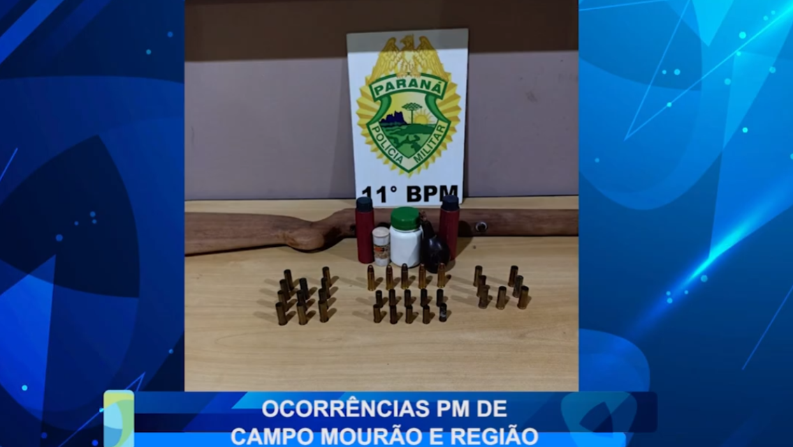 OCORRÊNCIAS DA POLÍCIA MILITAR EM CAMPO MOURÃO E REGIÃO