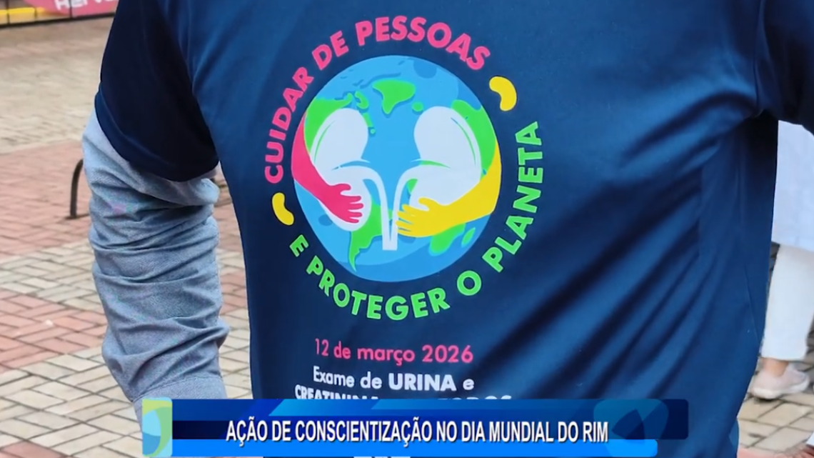 AÇÃO DE CONSCIENTIZAÇÃO NO DIA MUNDIAL DO RIM