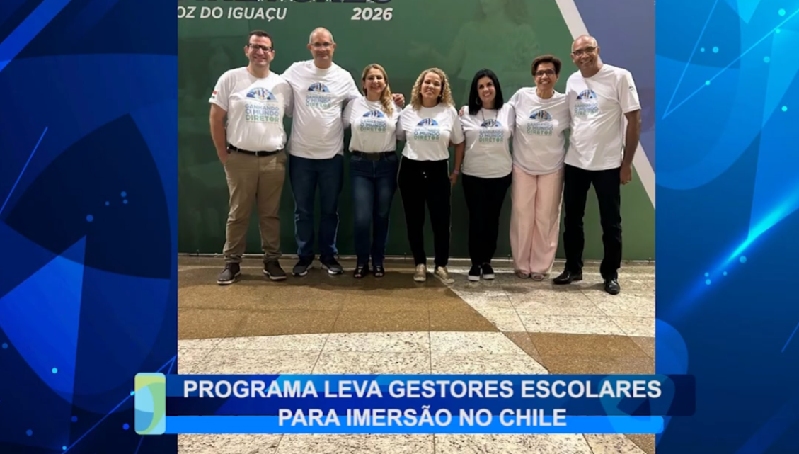 PROGRAMA LEVA GESTORES ESCOLARES PARA IMERSÃO NO CHILE