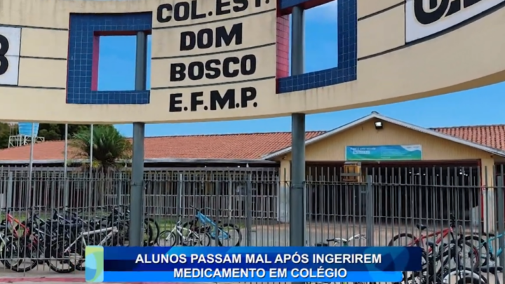 ALUNOS PASSAM MAL APOS INGERIR MEDICAMENTO EM COLÊGIO DE CAMPO MOURÃO