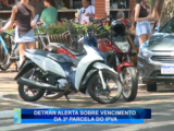 DETRAN ALERTA SOBRE VENCIMENTO DA 3ª PARCELA DO IPVA