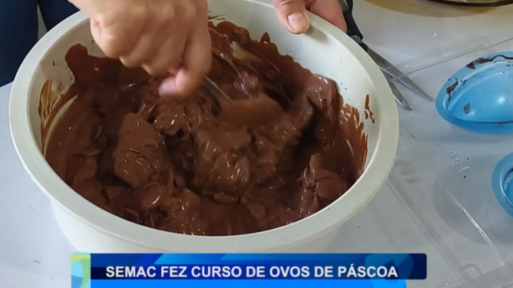 SEMAC FAZ CURSO DE OVOS DE PÁSCOA
