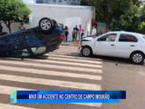 MAIS UM ACIDENTE NO CENTRO DE CAMPO MOURÃO