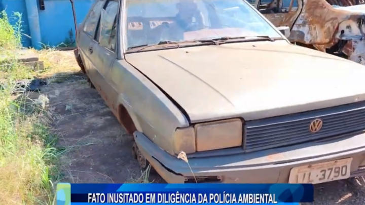 FATO INUSITADO EM DILIGÊNCIA DA POLÍCIA AMBIENTAL