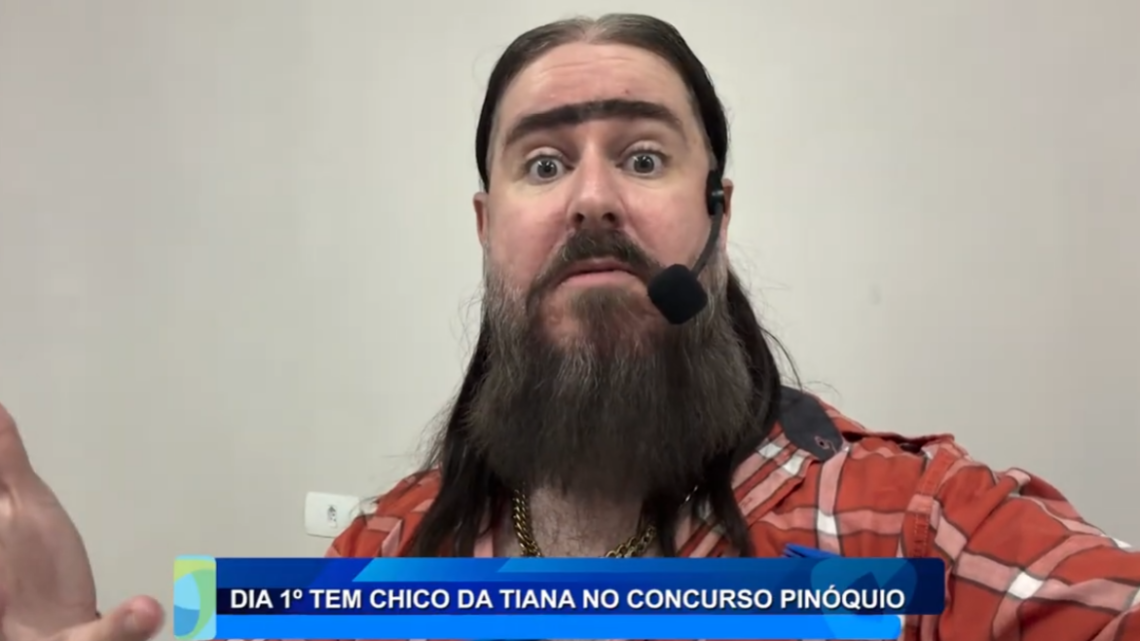DIA 1º DE ABRIL TEM CHICO DA TIANA NO CONCURSO PINÓQUIO