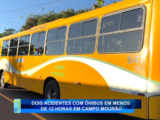 DOIS ACIDENTES COM ÔNIBUS EM MENOS DE 12 HORAS EM CAMPO MOURÃO