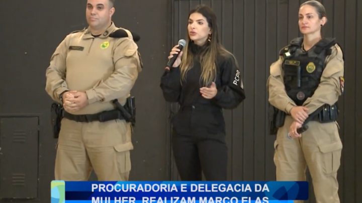 PROCURADORIA E DELEGACIA DA MULHER REALIZAM MARÇO POR ELAS