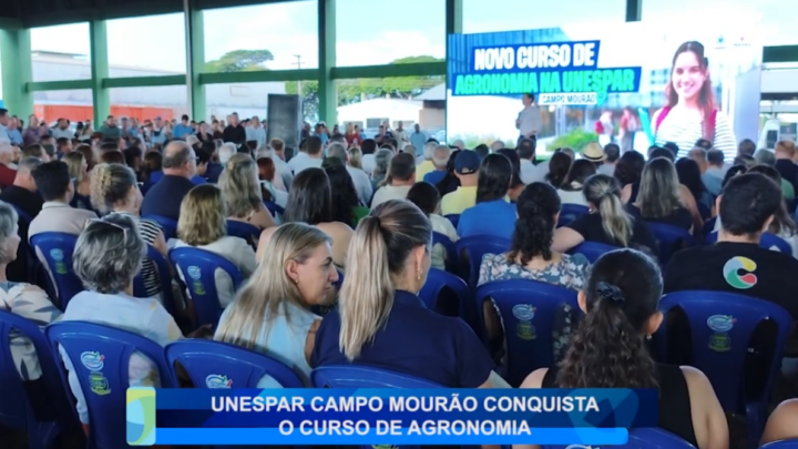 UNESPAR CAMPO MOURÃO CONQUISTA O CURSO DE AGRONOMIA