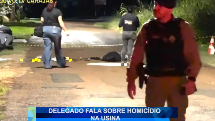 DELEGADO FALA SOBRE HOMICÍDIO NA USINA