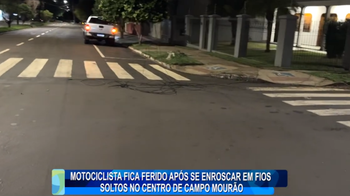MOTORISTA SAI DA PISTA NA BR-487 E É SOCORRIDA POR AMBULÂNCIA DA COAMO