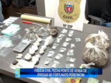 POLÍCIA CIVIL FECHA PONTO DE VENDA DE DROGAS NO PERDONCINI