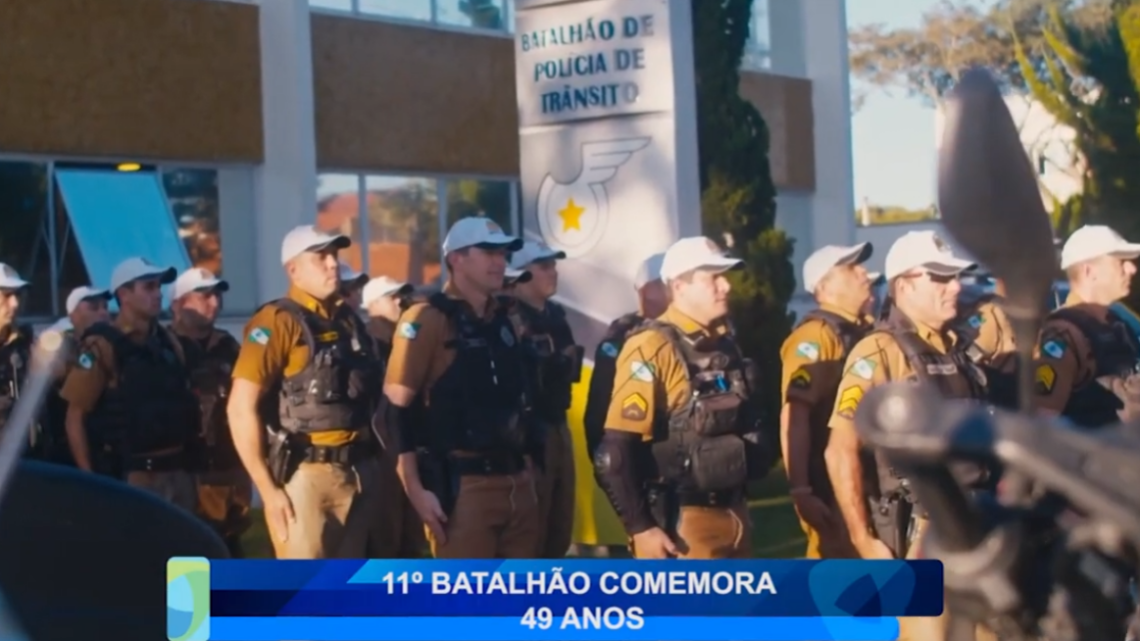11º BATALHÃO COMEMORA 49 ANOS