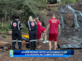 JOVEM MORRE APÓS AFOGAMENTO EM CACHOEIRA DE CAMPO MOURÃO