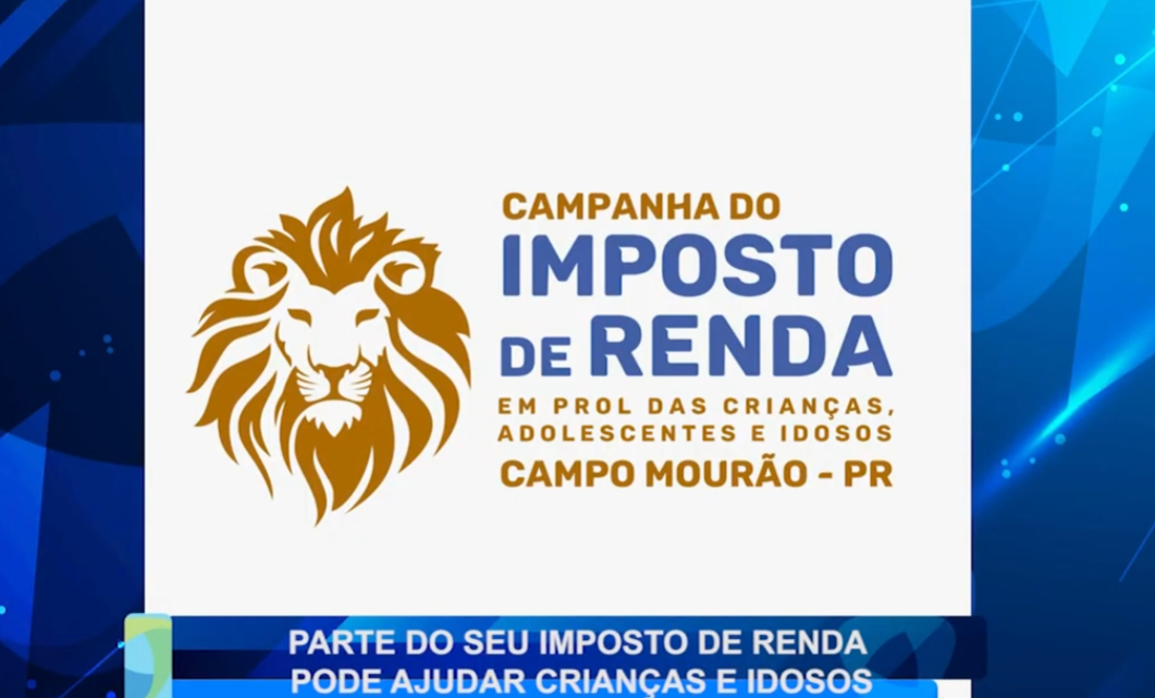 PARTE DO SEU IMPOSTO DE RENDA PODE AJUDAR CRIANÇAS E IDOSOS