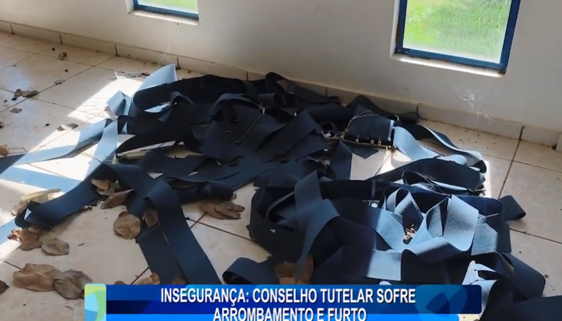 INSEGURANÇA: CONSELHO TUTELAR SOFRE ARROMBAMENTO E FURTO