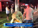 IDOSA FICA FERIDA APÓS ATROPELAMENTO EM CAMPO MOURÃO