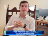 VICE-PREFEITO DE CASCAVEL VISITA CAMPO MOURÃO