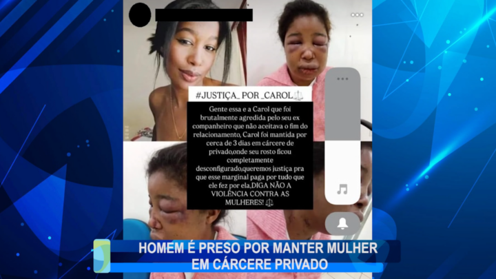 HOMEM É PRESO POR MANTER MULHER EM CÁRCERE PRIVADO EM QUINTA DO SOL