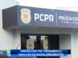 POLÍCIA CIVIL FAZ TREINAMENTO PARA USO DE NOVOS AMARMENTOS