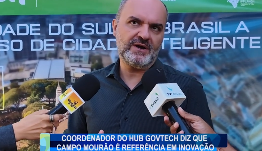 COORDENADOR DO HUB GOVTECH DIZ QUE CAMPO MOURÃO É REFERÊNCIA EM INOVAÇÃO