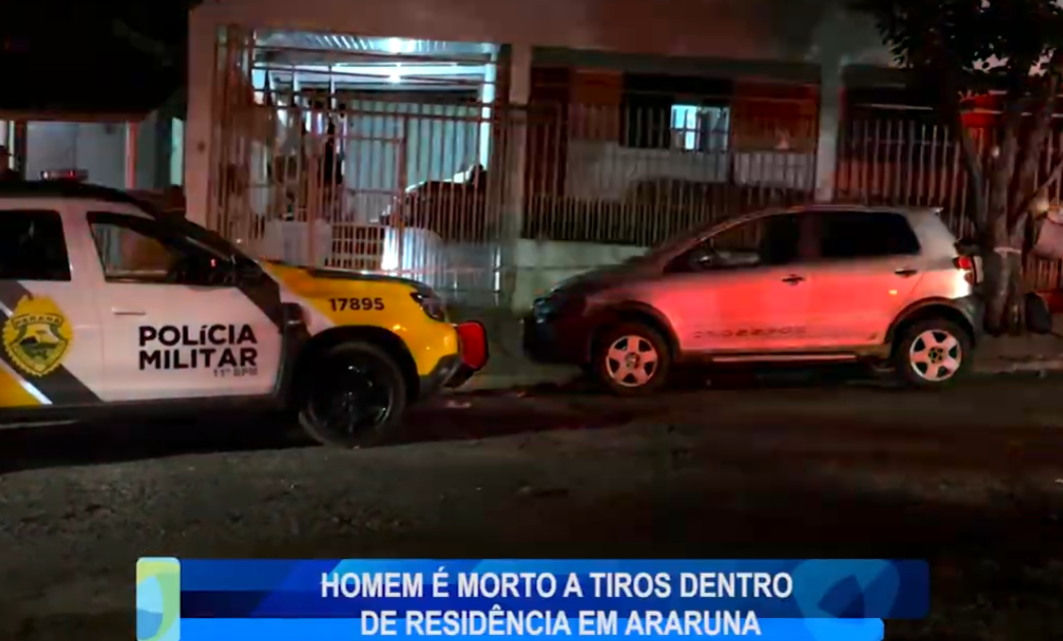 HOMEM É MORTO A TIROS DENTRO DE RESIDÊNCIA EM ARARUNA