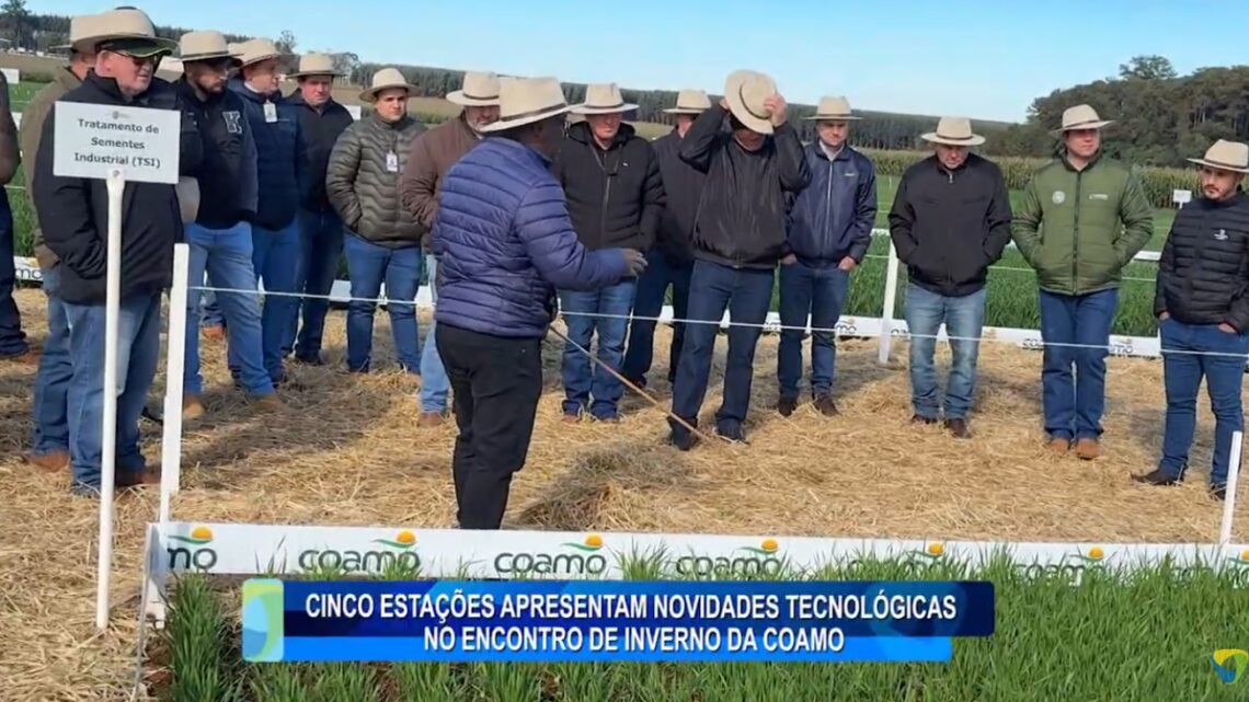 CINCO ESTAÇÕES APRESENTAM NOVIDADES TECNOLÓGICAS NO ENCONTRO DE INVERNO DA COAMO