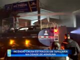 INCÊNDIO CAUSA ESTRAGOS EM TAPEÇARIA NA CIDADE DE ARARUNA