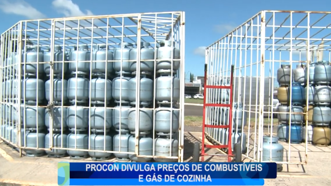 PROCON DIVULGA PREÇOS DE COMBUSTÍVEIS E GÁS DE COZINHA