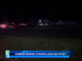 HOMEM MORRE ATROPELADO NA PR-317