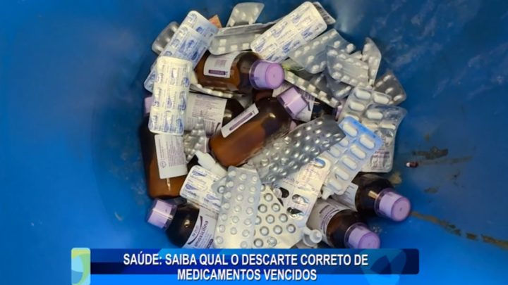 SAÚDE: SAIBA QUAL O DESCARTE CORRETO DE MEDICAMENTOS VENCIDOS