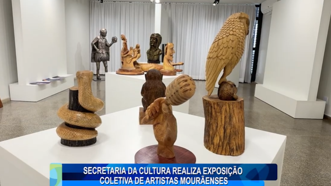 SECRETARIA DA CULTURA REALIZA EXPOSIÇÃO COLETIVA DE ARTISTAS MOURÃENSES