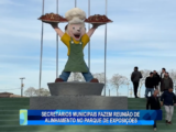 SECRETÁRIOS MUNICIPAIS FAZEM REUNIÃO DE ALINHAMENTO NO PARQUE DE EXPOSIÇÕES
