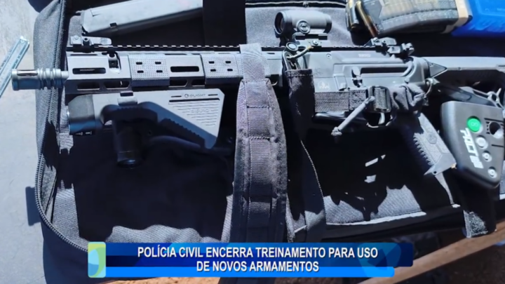 POLÍCIA CIVIL ENCERRA TREINAMENTO PARA USO DE NOVOS ARMAMENTOS