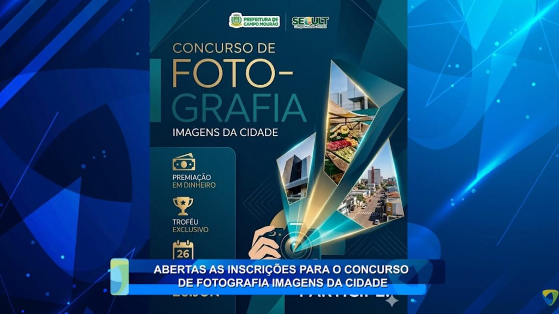 ABERTAS AS INSCRIÇÕES PARA O CONCURSO DE FOTOGRAFIA IMAGENS DA CIDADE