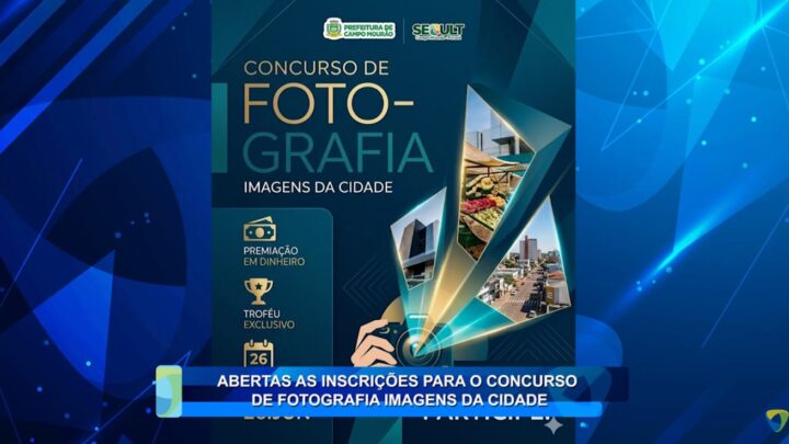 ABERTAS AS INSCRIÇÕES PARA O CONCURSO DE FOTOGRAFIA IMAGENS DA CIDADE