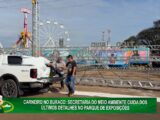 CARNEIRO NO BURACO: SECRETARIA DO MEIO AMBIENTE CUIDA DOS ÚLTIMOS DETALHES NO PARQUE DE EXPOSIÇÕES