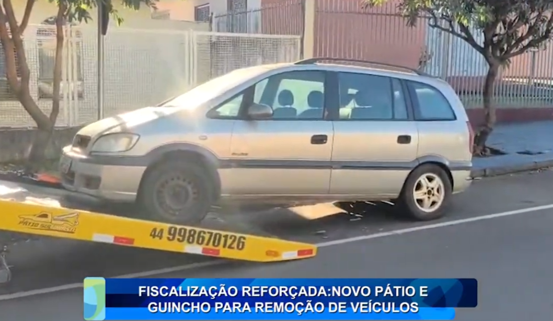 FISCALIZAÇÃO REFORÇADA: NOVO PÁTIO E GUINCHO PARA REMOÇÃO DE VEÍCULOS